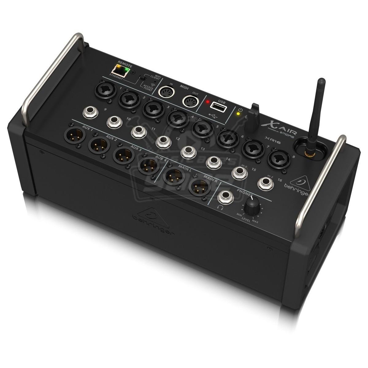 Behringer X AIR XR16 - Table De Mixage Numérique 16 Canaux Avec Wi-Fi | Enregistrement USB Intégré