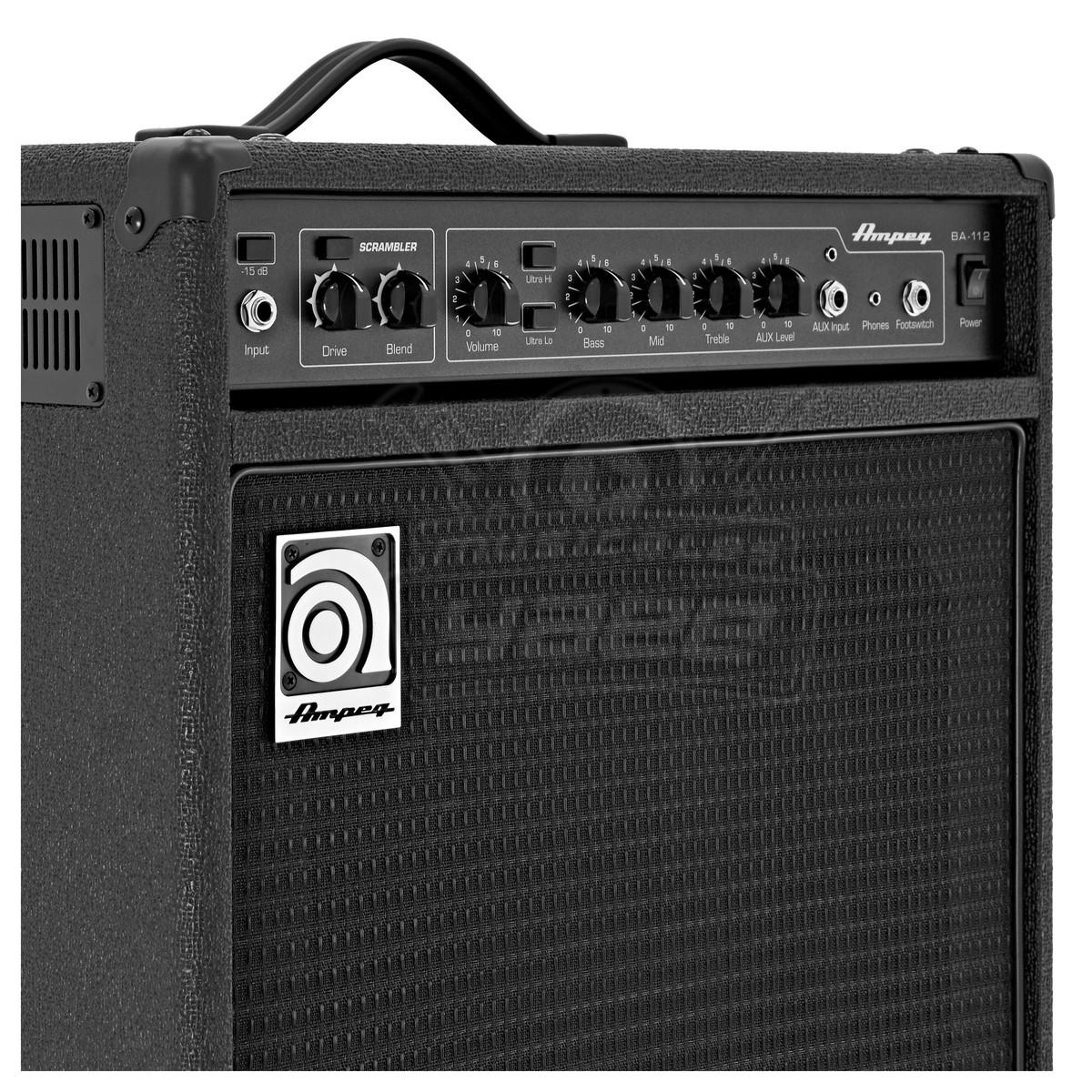 ampeg ba112v2 1x12 bass combo amplifier