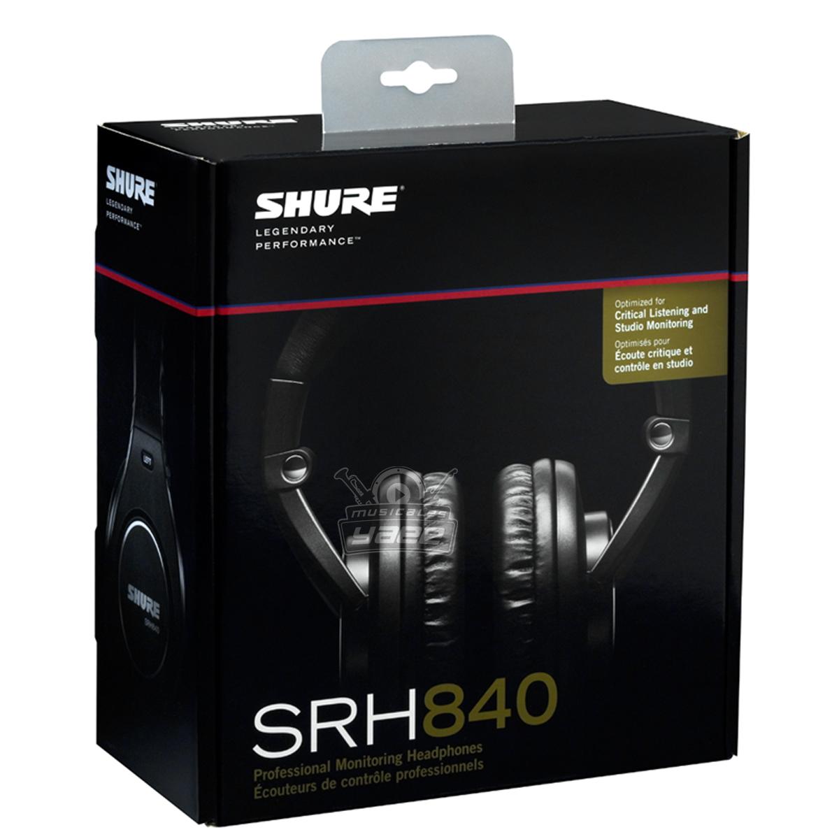 Shure SRH, auriculares para radio y estudio