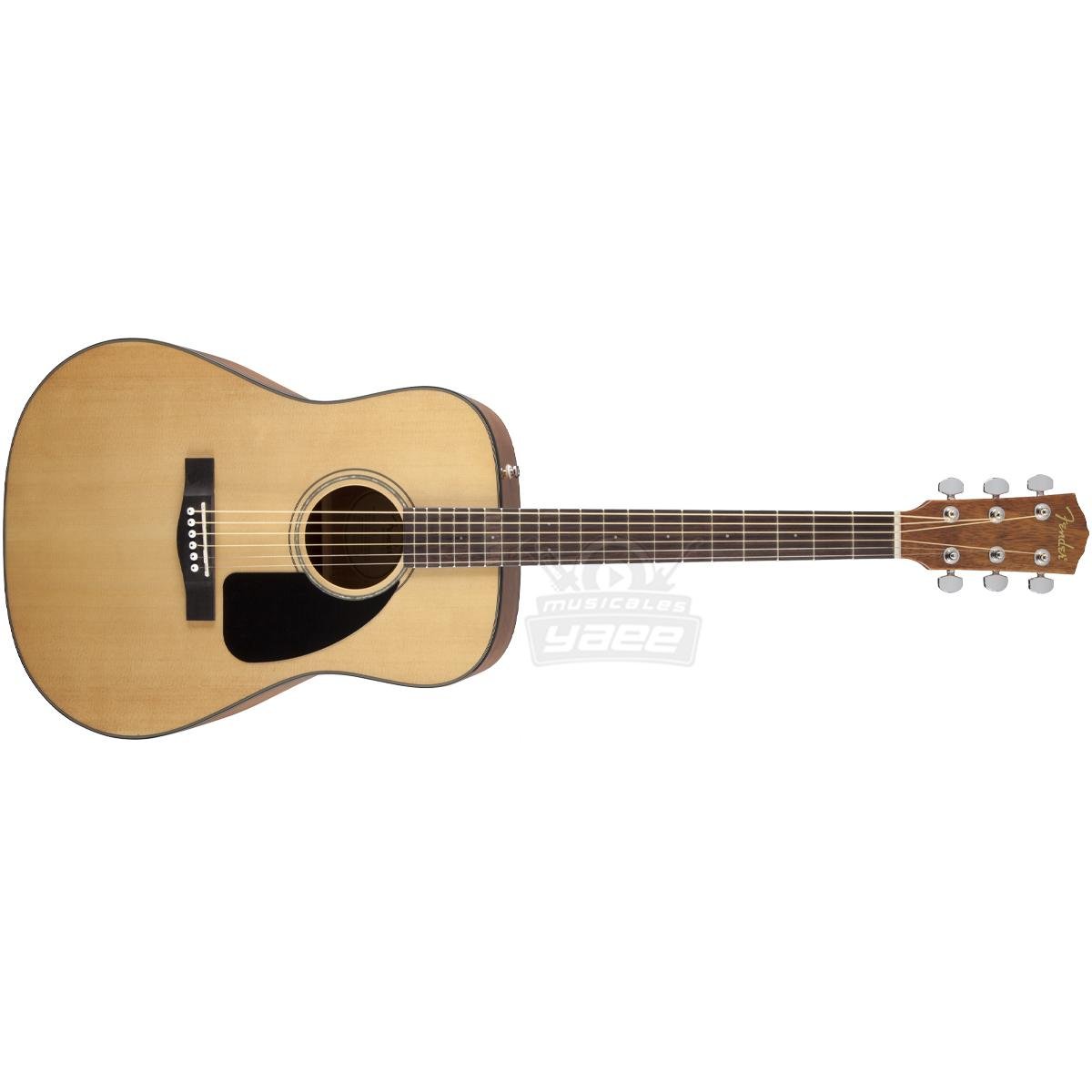 GUITARRA FENDER ACUSTICA CD60S DREADNOUGHT V3 NATURAL con estuche
