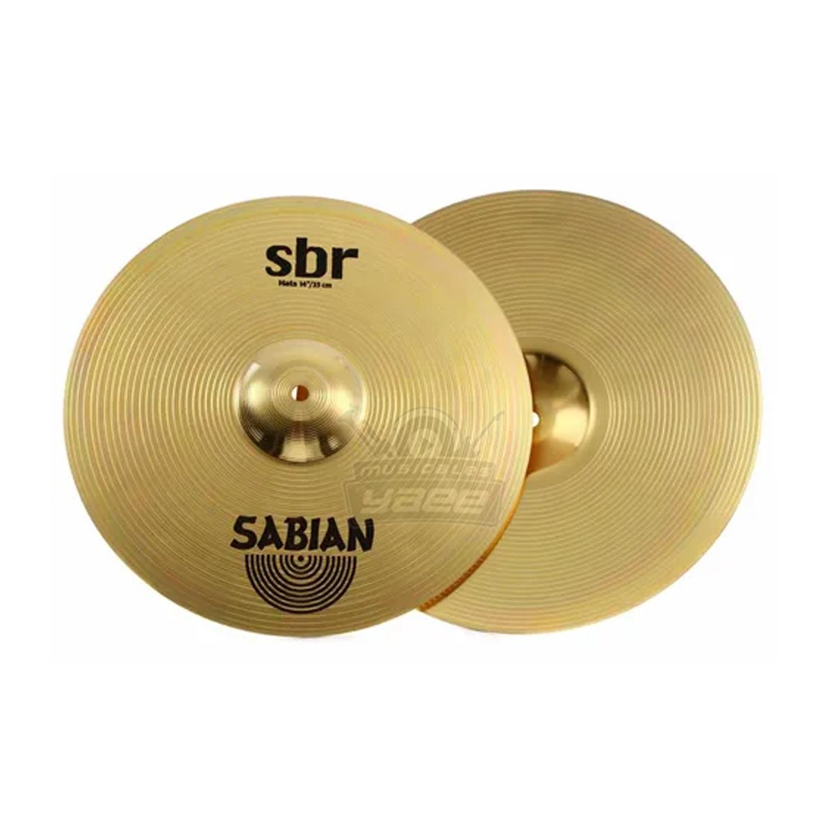 Hi Hats Sabían Sbr 14 Pulgadas Dorado | Meses sin interés
