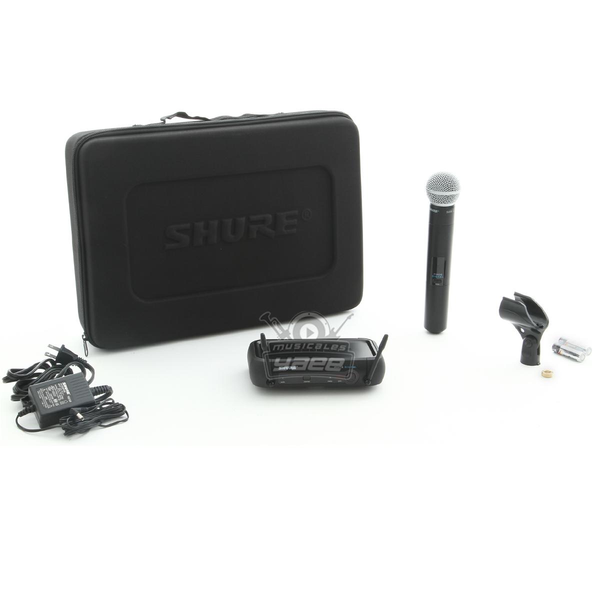  Shure PGXD24/SM58-X8, micrófonos inalámbricos : Instrumentos  Musicales