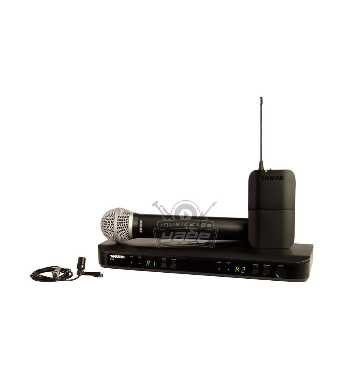  Shure PGXD24/SM58-X8, micrófonos inalámbricos : Instrumentos  Musicales